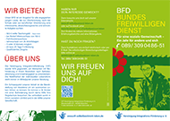 VIF - Bundesfreiwilligendienst - Faltblatt 2017