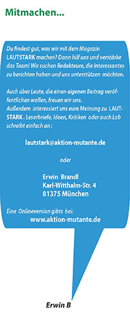 LAUTSTARK - Das Sprachrohr von und für Menschen mit Behinderung