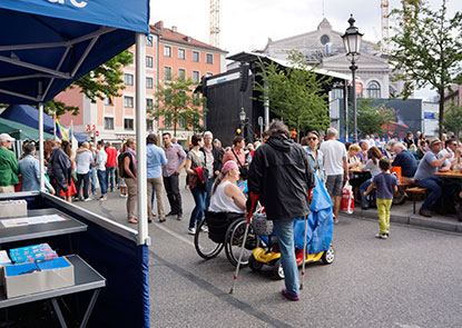 Gärtnerplatz, VIF Infopavillon